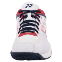 YONEX MENS BADMINTON SHOE STRIDER FLOW WHITE/RED