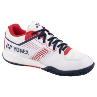 YONEX MENS BADMINTON SHOE STRIDER FLOW WHITE/RED