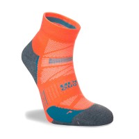 HILLY SUPREME ANKLET SOCK NEON CANDY/GREY MARL