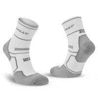 HILLY TWIN SKIN ANKLET SOCK MEDIUM WHITE/GREY MARL