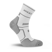 HILLY TWIN SKIN ANKLET SOCK MEDIUM WHITE/GREY MARL