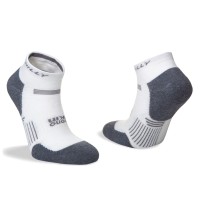 HILLY SUPREME QUARTER SOCK MEDIUM-WHITE/GREY MARL