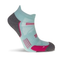 HILLY SUPREME SOCKLET SOCK AQUAMARINE/GREY MARL