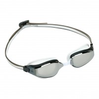 AQUASPHERE FASTLANE WHITE GREY LENS MIRROR SIL (197590) AQUASPHERE FASTLANE WHITE GREY LENS MIRROR SIL (197590)
