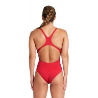 ARENA WOMENS SOLID PRO COSTUME - RED/WHITE