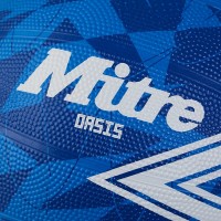 MITRE OASIS NETBALL BLUE/WHITE