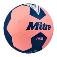 MITRE FINAL FOOTBALL FLUO PINK /MIDNIGHT BLUE - SIZE 5