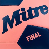 MITRE FINAL FOOTBALL FLUO PINK /MIDNIGHT BLUE - SIZE 5
