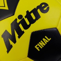 MITRE FINAL FOOTBALL YELLOW / BLACK - SIZE 5