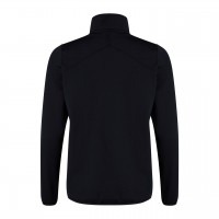 CANTERBURY MENS CLUB Q-ZIP MIDLAYER TRAINING TOP BLACK