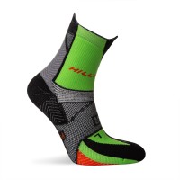 HILLY MARATHON FRESH ANKLET SOCK MEDIUM BLACK/GREY