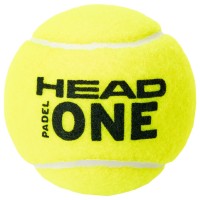 HEAD PADEL ONE BALLS (3-BALL TUBES)