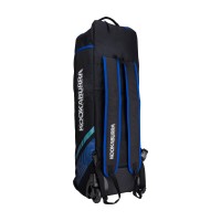 2026 KOOKABURRA CRICKET BAG WD5000 WHEELIE DUFFLE BLACK/BLUE