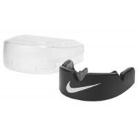 NIKE ALPHA CE MOUTHGUARD ADULT BLACK / WHITE NIKE ALPHA CE MOUTHGUARD ADULT BLACK / WHITE
