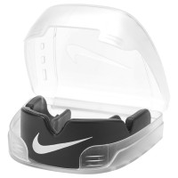 NIKE ALPHA CE MOUTHGUARD ADULT BLACK / WHITE NIKE ALPHA CE MOUTHGUARD ADULT BLACK / WHITE