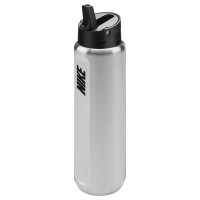NIKE SS RECHARGE STRAW BOTTLE 24 OZ STEEL
