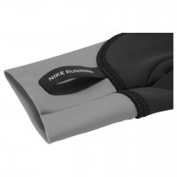 NIKE WOMENS PACER MIDWEIGHT RUNNING GLOVE BLACK