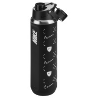 NIKE SS RECHARGE CHUG BOTTLE CHUG 24OZ GOLF BLACK NIKE SS RECHARGE CHUG BOTTLE CHUG 24OZ GOLF BLACK