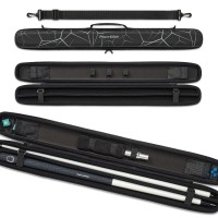 POWERGLIDE CUE CASE SVARTUR NOIR 2 PIECE