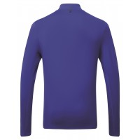 RONHILL MENS CORE THERMAL 1/2 ZIP TEE D.COLBALT