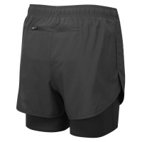 RONHILL WOMENS CORE TWIN SHORT BLACK RONHILL WOMENS CORE TWIN SHORT BLACK
