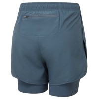 RONHILL WOMENS CORE TWIN SHORT E.HAZE RONHILL WOMENS CORE TWIN SHORT E.HAZE