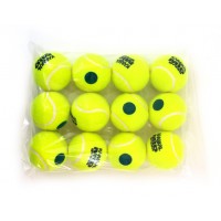 KARAKAL LOW COMP TENNIS BALLS DOT-MID GREEN-DOT