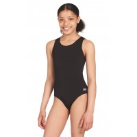 ZOGGS COSTUME GIRLS COTTESLOE SPORTSBACK BLACK