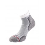 1000 MILE LADIES RUN ANKLET SOCK-TWIN PACK WHITE/GREY 2261W