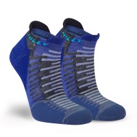 HILLY ACTIVE SOCKLET SOCK MINIMUM- COLBALT/BLACK