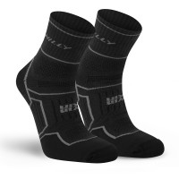 HILLY TWIN SKIN ANKLET SOCK MEDIUM BLACK/ANTHRACITE