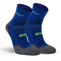 HILLY TWIN SKIN ANKLET SOCK MEDIUM COLBALT/GREY MARL