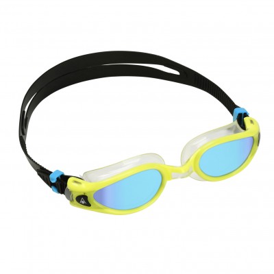 AQUASPHERE KAIMAN EXO GOGGLES YELLOW MIRROR BLUE