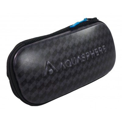 AQUASPHERE MASK CASE BLACK/LIGHT BLUE