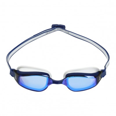 2024 AQUASPHERE FASTLANE GOGGLES BLUE WHITE MIRROR (197600)