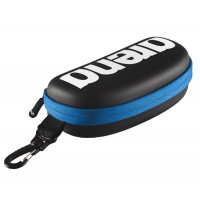 ARENA SWIM GOGGLES CASE- BLACK/WHITE/ROYAL