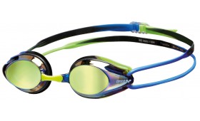 ARENA SWIM GOGGLES TRACKS MIRROR SENIOR - BLUE/BLUE/GREEN