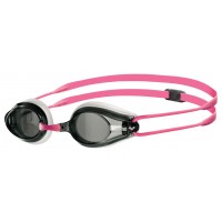 ARENA SWIM GOGGLES TRACKS SENIOR - WHITE/SMOKE/FUCHSIA