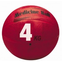 RUBBER MEDICINE BALL (RED) 4KG