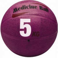 RUBBER MEDICINE BALL( BLACK )5KG