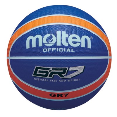 MOLTEN BASKETBALL BLUE/ORANGE GR-SIZE 7 MOLTEN BASKETBALL BLUE/ORANGE GR-SIZE 7