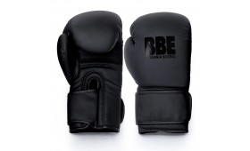 BBE MATTE BLACK SPARRING/BAG BOXING GLOVES