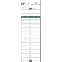 HENSELITE BOWLS SCORE CARDS (PACK OF 100)