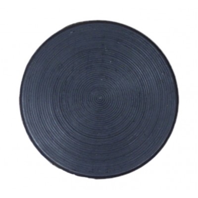 RUBBER CROWN GREEN BOWLS MAT 5 1/2'' -  BLACK