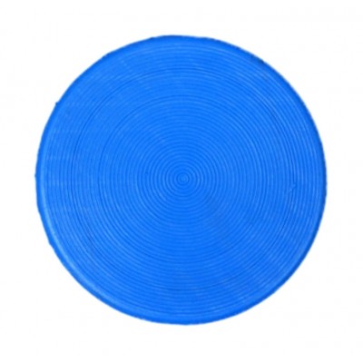 RUBBER CROWN GREEN BOWLS MAT 5«'' - BLUE