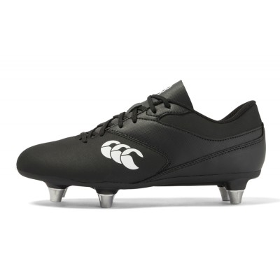 CANTERBURY PHOENIX RAZE SG RUGBY BOOT JNR BLACK/WHITE