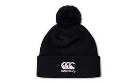 2025 CANTERBURY BOBBLE HAT BLACK