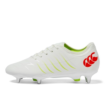 CANTERBURY PHOENIX 2.0 TEAM SG BOOT WHITE/ORANGE