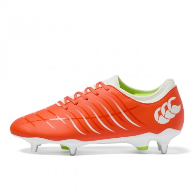 CANTERBURY PHOENIX 2.0 TEAM SG BOOT ORANGE/WHITE