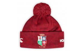 CCC BRITISH LIONS BOBBLE HAT - RED